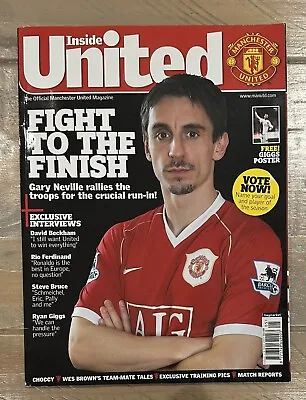 Inside United Official Manchester United Magazine 2007 • £1