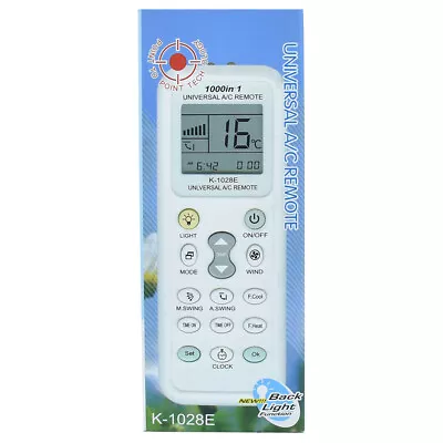 New K-1028E For Universal LCD Air Conditioner IR AC A/C Remote Control 1000 In 1 • $6.85