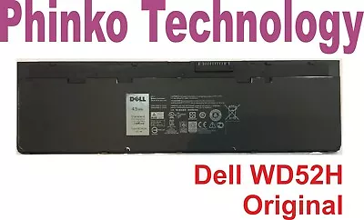 Original Genuine Battery Dell Latitude E7240 E7250 W57CV GVD76 VFV59 WD52H 45Wh • $67