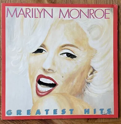Marilyn Monroe Greatest Hits LP Vinyl 1980s Neon 8333037 - Good Condition • £4.99