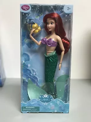 Disney Classic Princess Ariel Doll Includes Flounder - From Little Mermaid - NEW • $29.99