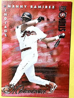 1996 Leaf Studio Manny Ramirez #4 “Masterstrokes” 2814/5000 NM-MT RARE • $9.99