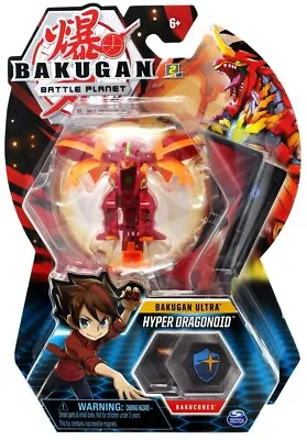 $11.99 • Buy Bakugan Ultra, Pyrus Hyper Dragonoid, Collectible Transforming Figure - Wave 5