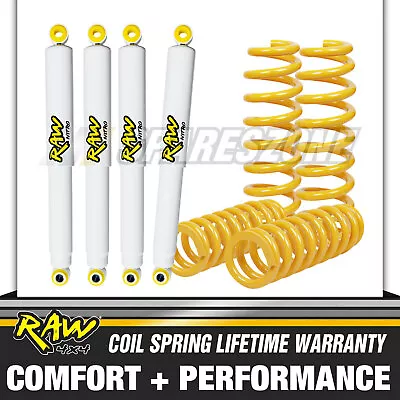 RAW Shock Coil Springs For LANDROVER DISCOVERY SERIES I 2 50mm Lift Kit 100KG • $992.95