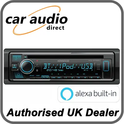 Kenwood KDC-BT665U - CD/MP3 Stereo With USB Bluetooth Tuner Alexa Ready  • £88.98