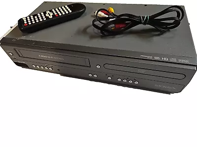 MAGNAVOX DV225MG9 DVD/VCR Recorder COMBO Player With New Universal Remote • $68.25