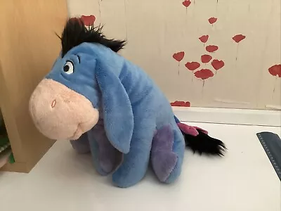 £12.50 • Buy Eeyore Large Plush Soft Toy Sitting Walt Disney Winnie The Pooh
