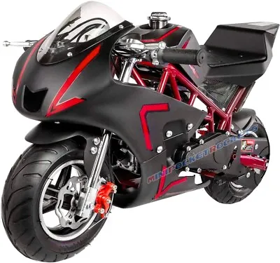 Mini Motorcycle Race Bike | Gas-Powered Street-Style Mini Pocket Bike | 2-Stroke • $349