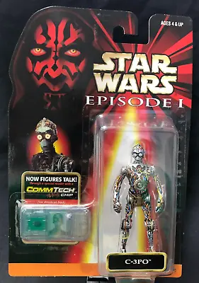1999 Hasbro STAR WARS Episode 1 C-3PO 3.75  Action Figure MOC The Phantom Menace • $6