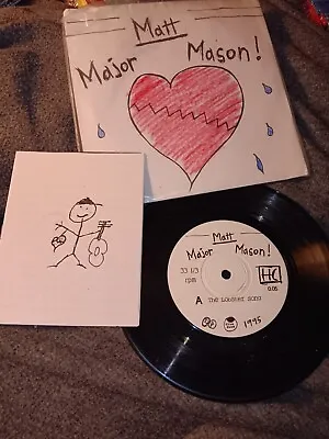Major Matt Mason Lobster Song 45rpm 7  Vinyl Record Anti Folk Moldy Peaches • $54.99