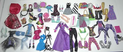 Monster High Clothing Accessories Lot 70 Items Shoes Arms Outfits Replacements • $100