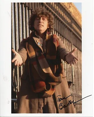 £29.50 • Buy Tom Baker As Dr Who In Doctor Who Signed 10x8 Col Photo Autographed B