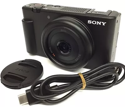 Sony ZV-1F 20.1MP Vlogging Camera - Black • $339.99