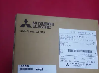 1PC MITSUBISHI FR-D740-036-NA Inverter New FRD740036NA Fast Shipping • $475