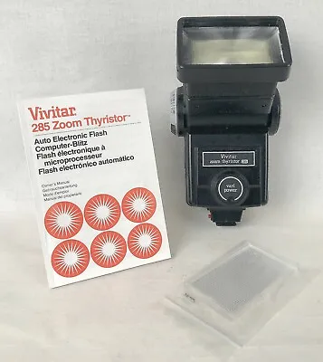 Vivitar Zoom Thyristor 285 Vari Power Flash. • $12.50