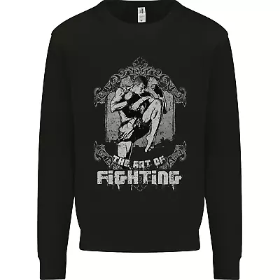 The Art Of Fighting MMA Muay Thai Mens Sweatshirt Jumper • $26.51