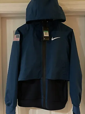 Nike Women’s Winter Olympic Ski Team Travel Jacket SUPER RARE Team Issued Only • $299