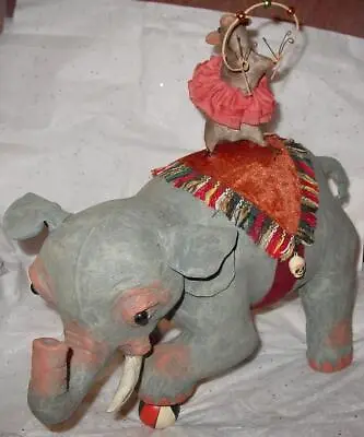 Vergie Lightfoot / Bethany Lowe Halloween - Elephant & Mouse Ballerina CarnEvil • $689.99