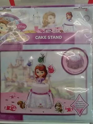£4.99 • Buy Disney - Sofia The First Cake Stand, Kit Cake Making & Decorating Instructions
