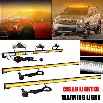 Emergency Strobe Light Bar 35-45  COB LED Traffic Advisor Light For Car Truck US • $40.99