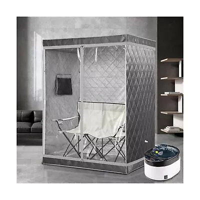 Full Size 2 Person Sauna Portable Steam Sauna Tent For Home 1 Or 2 Person F... • $379.77