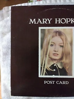 V2-17 MARY HOPKINS Post Card .. Produced By Paul Mc Carney .. IMPORT .. ST-53351 • $70