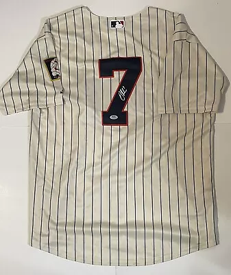 Joe Mauer Signed Throwback Jersey PSA/DNA COA Minnesota Twins Autographed HOF • $249.99