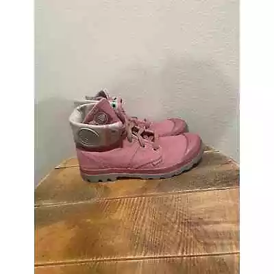 Palladium Baggy Pink Sneakers Size 10 • £33.78