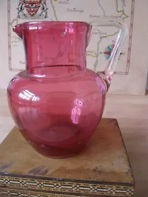 Victorian Cranberry Jug • £7.99