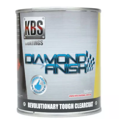 500ml KBS Coatings DIAMOND FINISH CLEAR COAT Car Boat Bike Paint Protection • $71.90