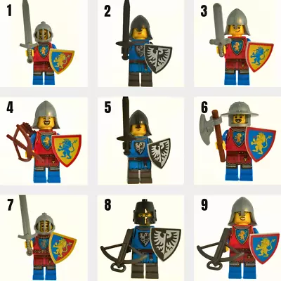 NEW Lego Castle Kingdom Knights Soldiers Minifigures - Lion Knights Castle 10305 • $12