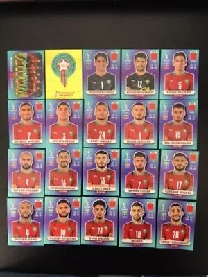 PANINI QATAR 2022 FIFA WORLD CUP STICKERS - Morocco • £0.99