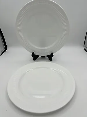 Vintage Milk Glass Dinner Two Plates • $7