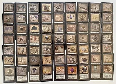 MTG BRO COMPLETE SET *Non-Foil* SCHEMATIC Artifacts (63/63) NM/MT Dbl. Sleeved • $239.99