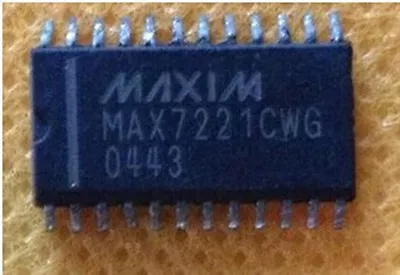 2PCS MAX7221CWG MAX7221 8-Digit LED Display Driver IC SOP-24 • $2.30