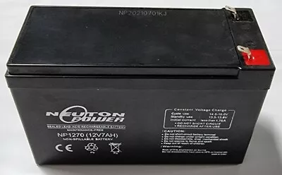 2 X  7ah  7 Amp Hour Battery Agm Sla Ups Alarm  Rechargable 12 Volt  12v  • $68.86