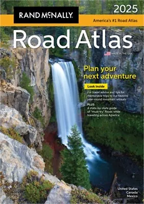 Rand McNally 2025 Road Atlas (Hardback Or Cased Book) • $21.26