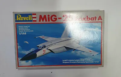 MIG-25 Foxbat Plastic Model Kit 1:144 Scale REVELL 4012 Never Opened • $15