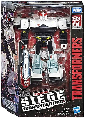 Transformers ~ PROWL ACTION FIGURE ~ Deluxe Class ~ Siege: War For Cybertron WFC • $299.99