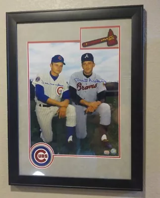 Phil Niekro & Joe Niekro Signed Braves/Cubs 16x20 Framed Photo Mounted Memories • $125.99