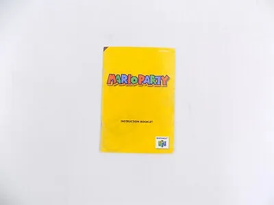 Nintendo 64 N64 Mario Party Manual Only • $52.43