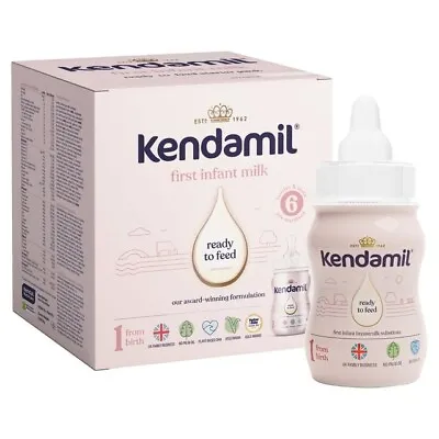 Kendamil Stage 1 First Infant Milk Starter Pack 6 X 70ml • £19.09