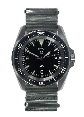 MWC Heavy Duty Kampfschwimmer 300m Stainless Steel Military Divers Quartz Watch • £235