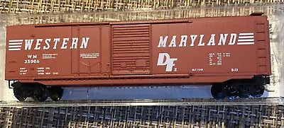 N-Scale MicroTrains 33070 50’ Box Car WESTERN MARYLAND WM 35006 • $10.95