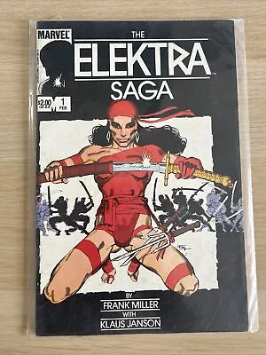 The Elektra Saga 1 - Marvel Comics  • £2