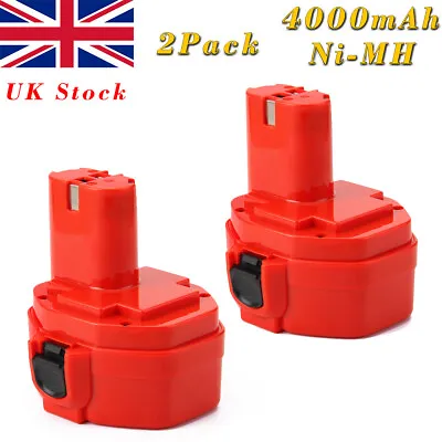 2x For Makita PA14 JR140D 1420 1422 1433 1434 1435 4000mAh 14.4V Ni-MH Battery  • £39.89