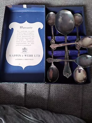 Mappin & Webb Ltd Dessert Spoon Set • £12