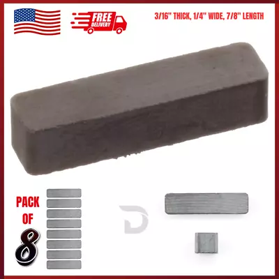 8 Pack Ceramic Block Magnets Ferrite Strong Magnetic Material Free&Fast Shipping • $6.31