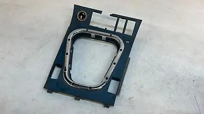 Bmw Z3 M Roadster/m Coupe Center Console Shifter Trim W/chrome Ring Estoril Blue • $349.95