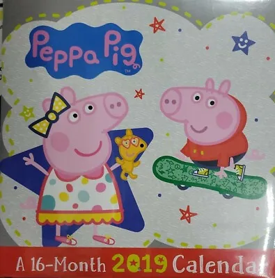 Peppa Pig 2019 Calendar W • $2.50